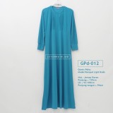 GPd-012 Gamis Polos Rempel Dada